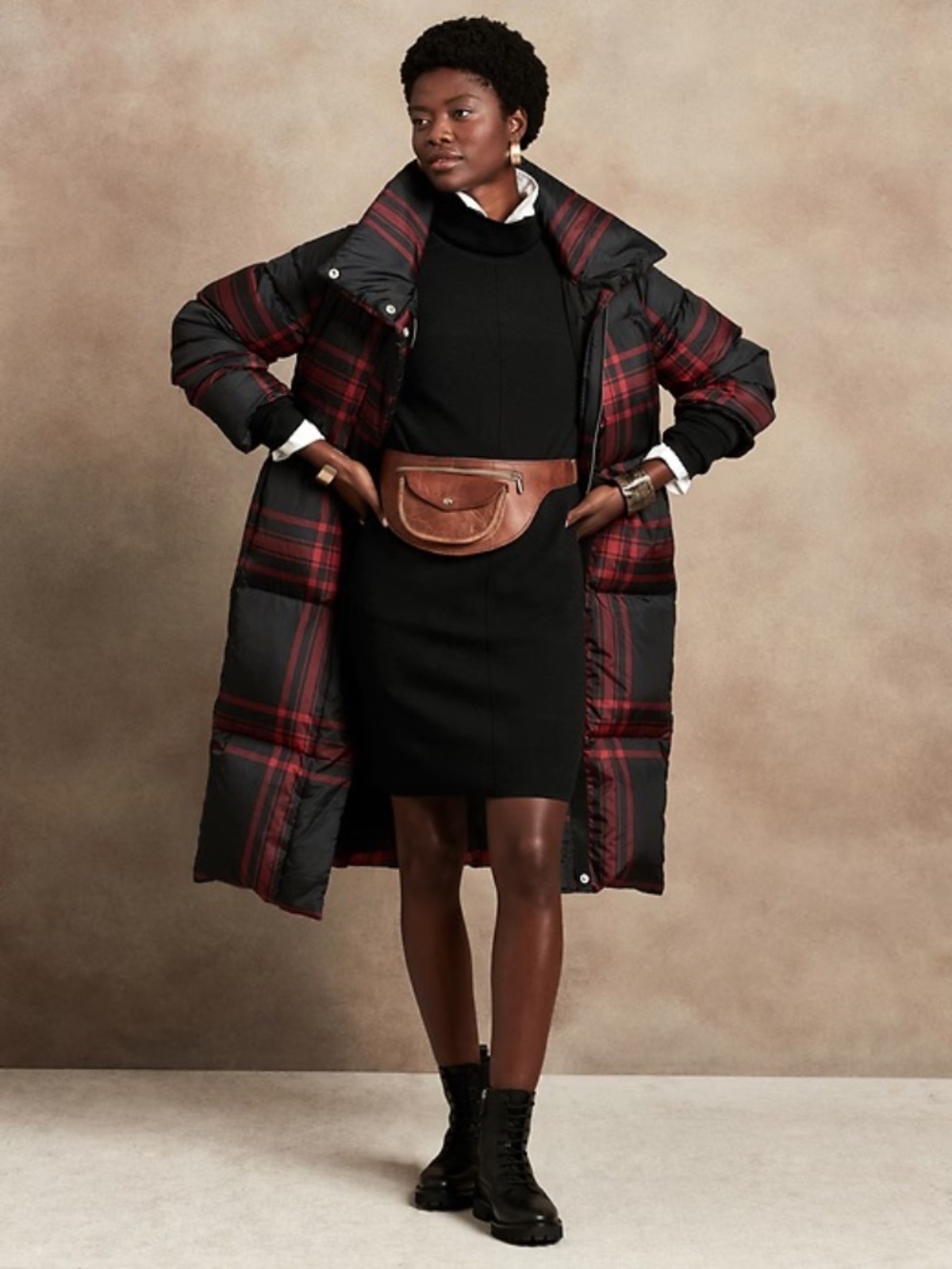 Banana Republic Turtleneck Sweater Dress